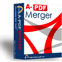 соединение файлов pdf, A-PDF Merger, программа для соединения файлов pdf 