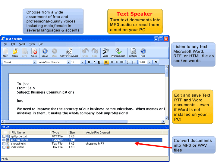 Тексты спикеров. Speaker программа. .Txt) — простой текст и (.RTF. Программы для чтения форматов ODT. La text программа.